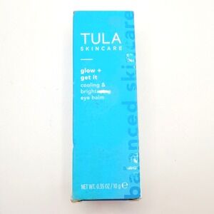 Tula Skincare Glow+Get It Cooling And Brightening Eye Balm New In‎ Box